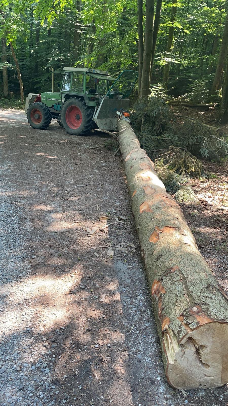 Schlepper im Einsatz – Aufnahme 1